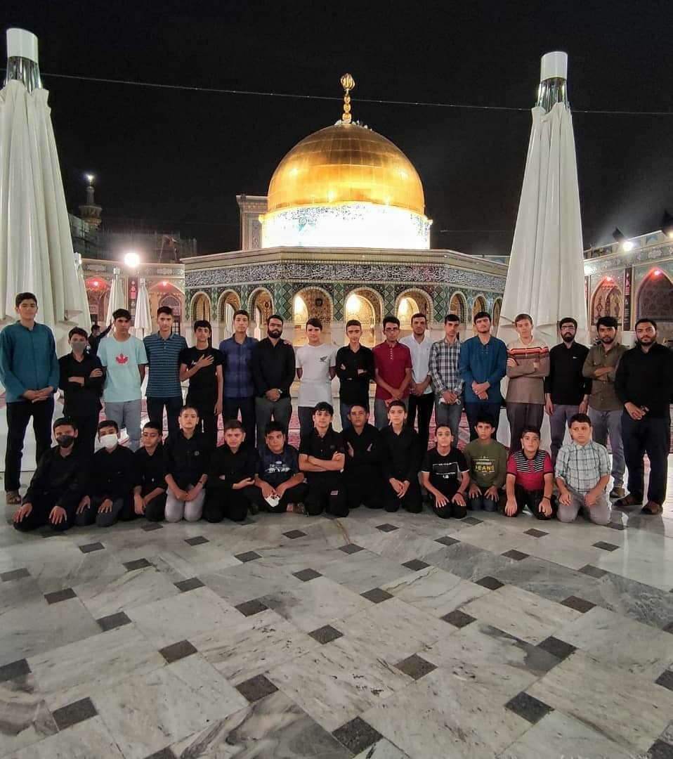 اعزام دانش آموزان به مشهد مقدس