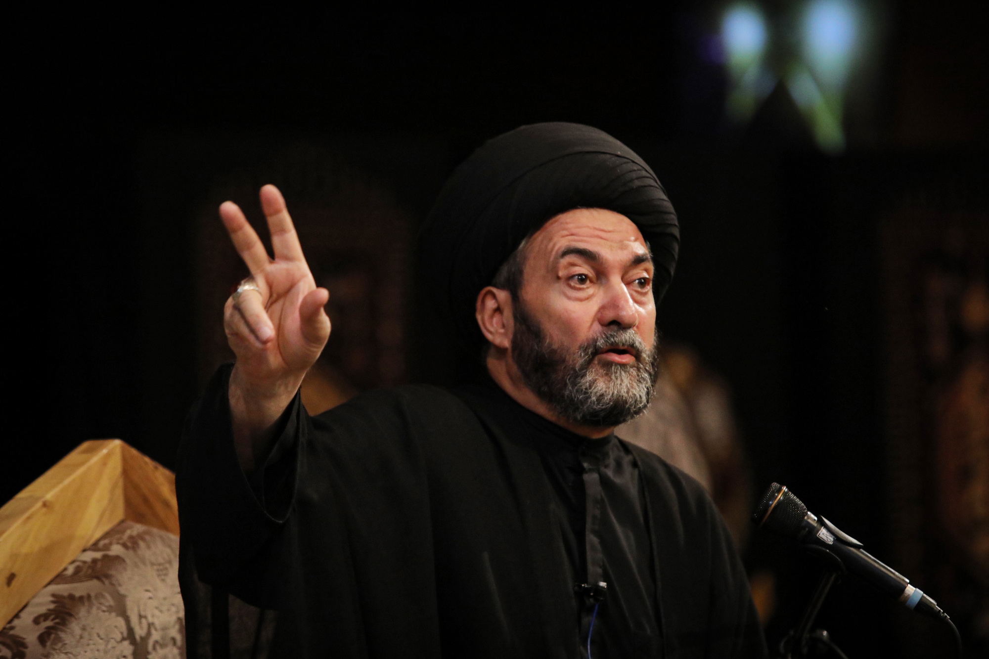 مراسم عزاداری اربعین حسینی با سخنرانی آیت اله عاملی امام جمعه محترم اردبیل