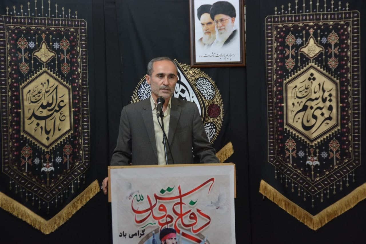 مراسم تکریم و معارفه فرمانده جدید پایگاه 13 حسینیه اعظم