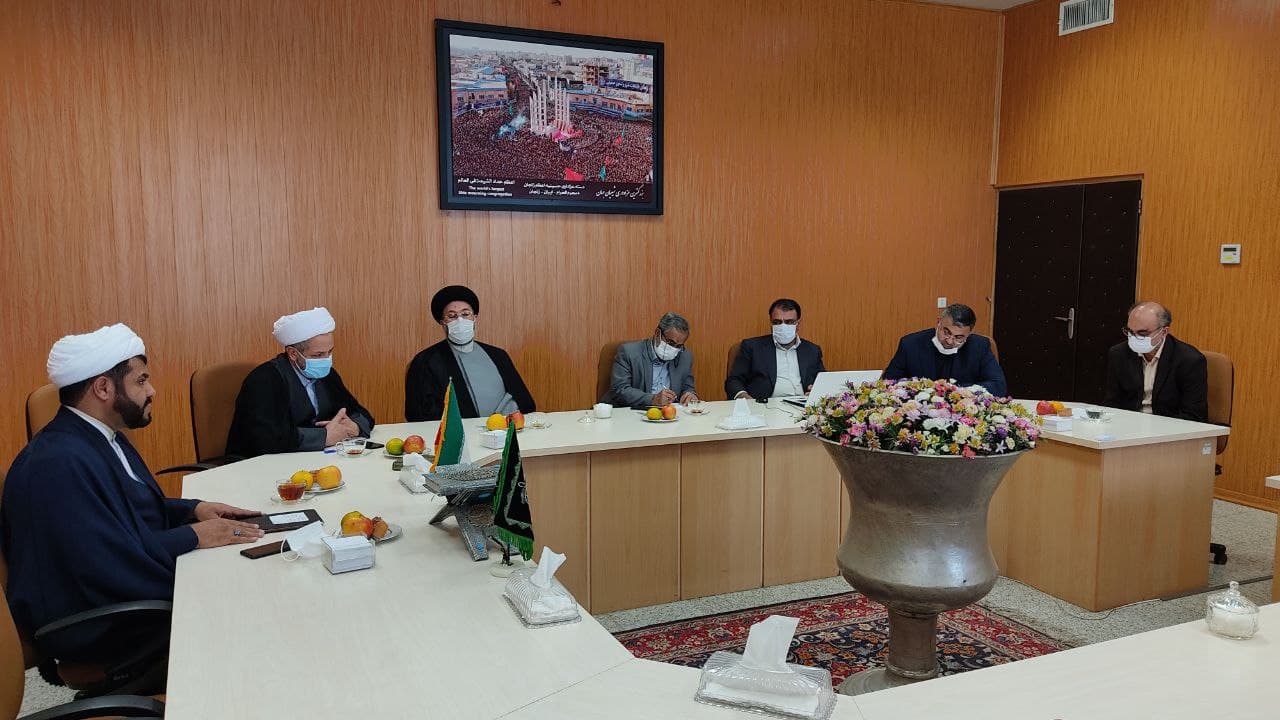 جلسه هیأت امناء حسینیه اعظم زنجان