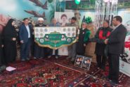 دیدار خادمین حسینیه اعظم با خانواده شهدا
