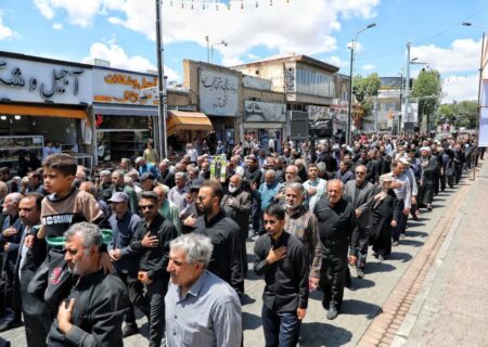 دسته عزاداری ارتحال امام خمینی«ره»+عکس