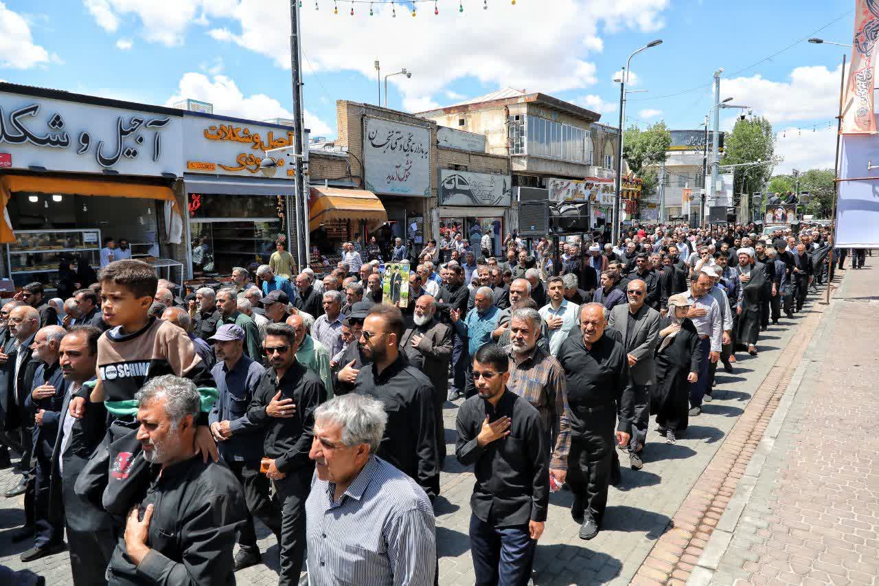 دسته عزاداری ارتحال امام خمینی«ره»+عکس