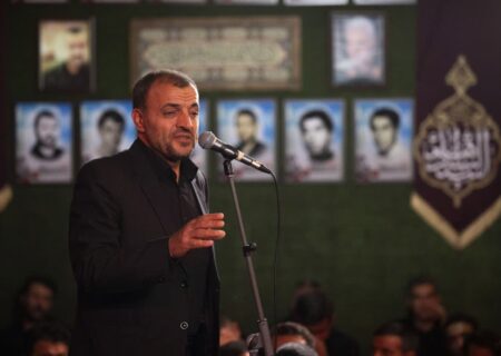 صوت عزاداری شب پنج محرم 1404