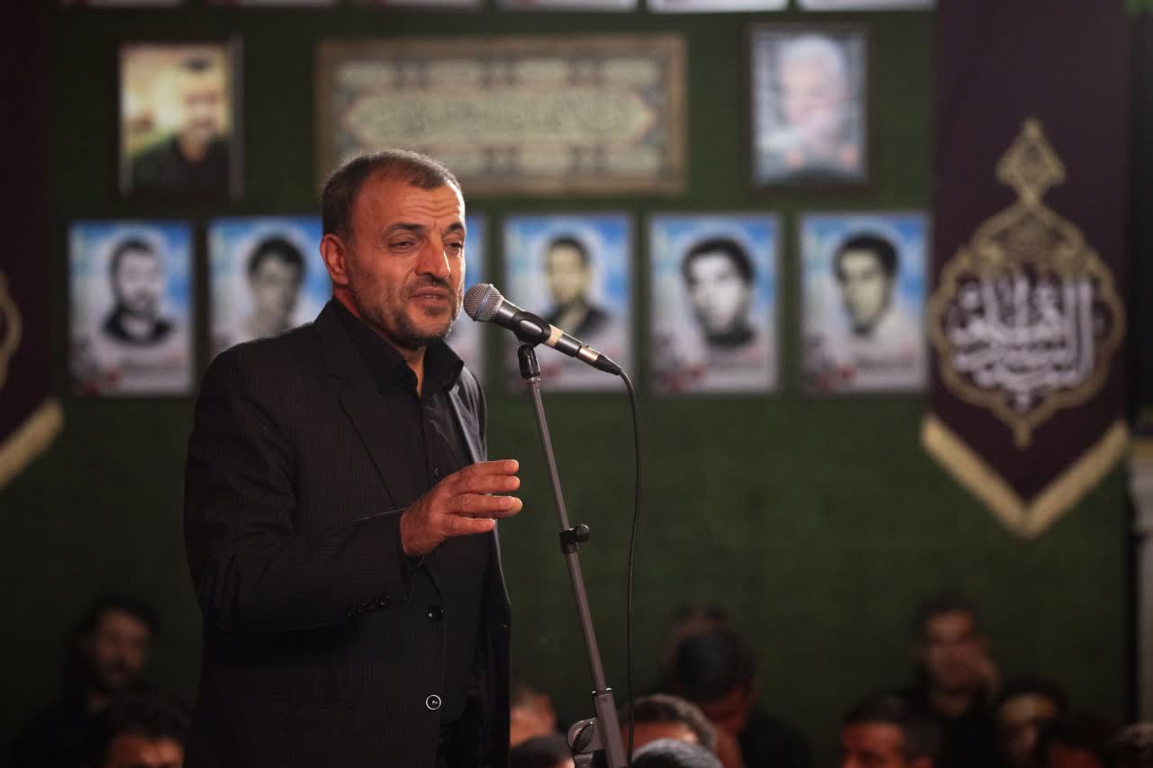 صوت عزاداری شب پنج محرم 1404