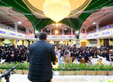 ویژه مراسم اعیاد شعبانیه با حضور خادمین افتخاری حسینیه اعظم زنجان