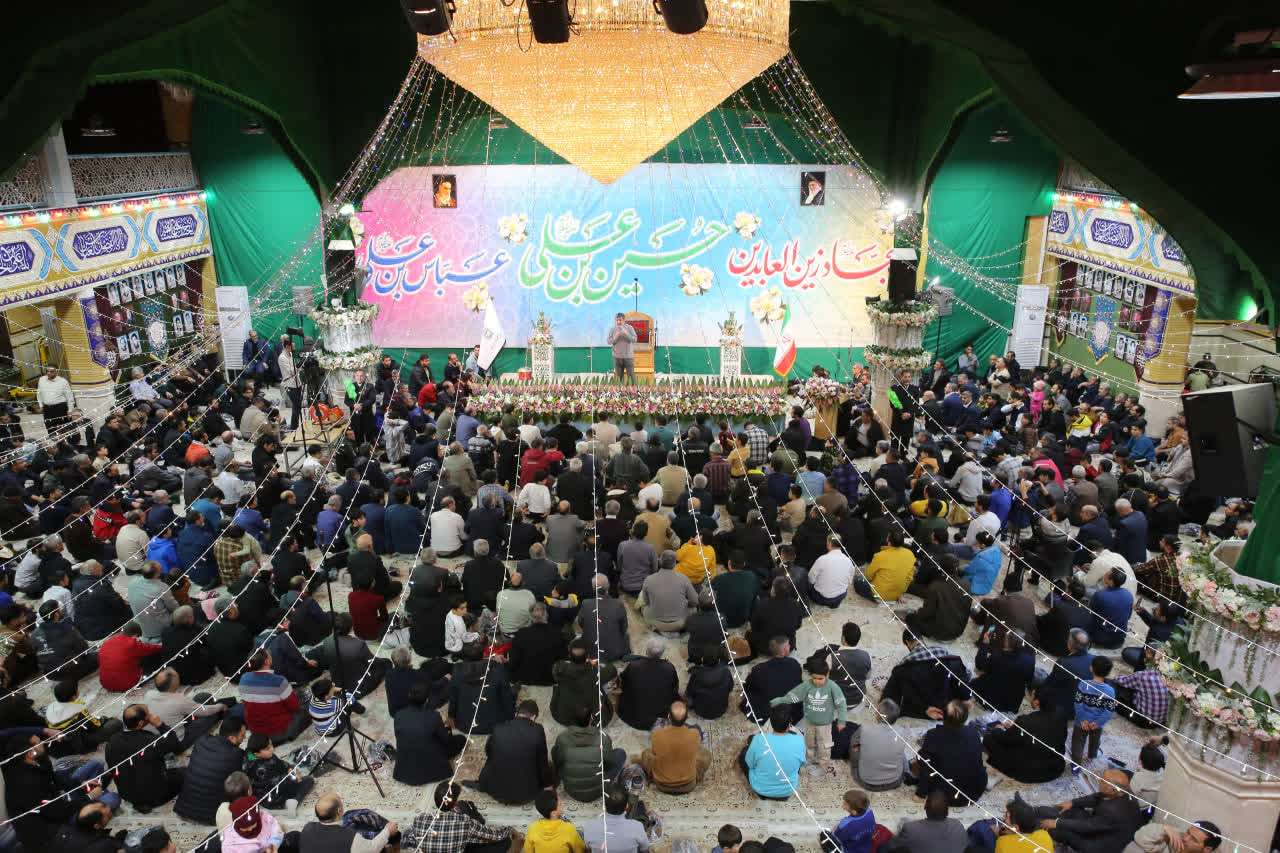 ویژه مراسم اعیاد شعبانیه حسینیه اعظم زنجان