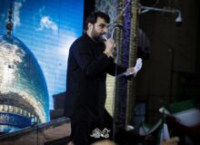 قافله عزاداری مجمع حیدریون زنجان به مناسبت هتک حرمت به حسینیه اعظم