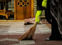 جارو کشی ات لطفی ست که شما به من دادی آقای خوبم