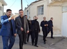 حضور استاد ابوالقاسمی و استاد نظام اسلامی در حسینیه اعظم زنجان