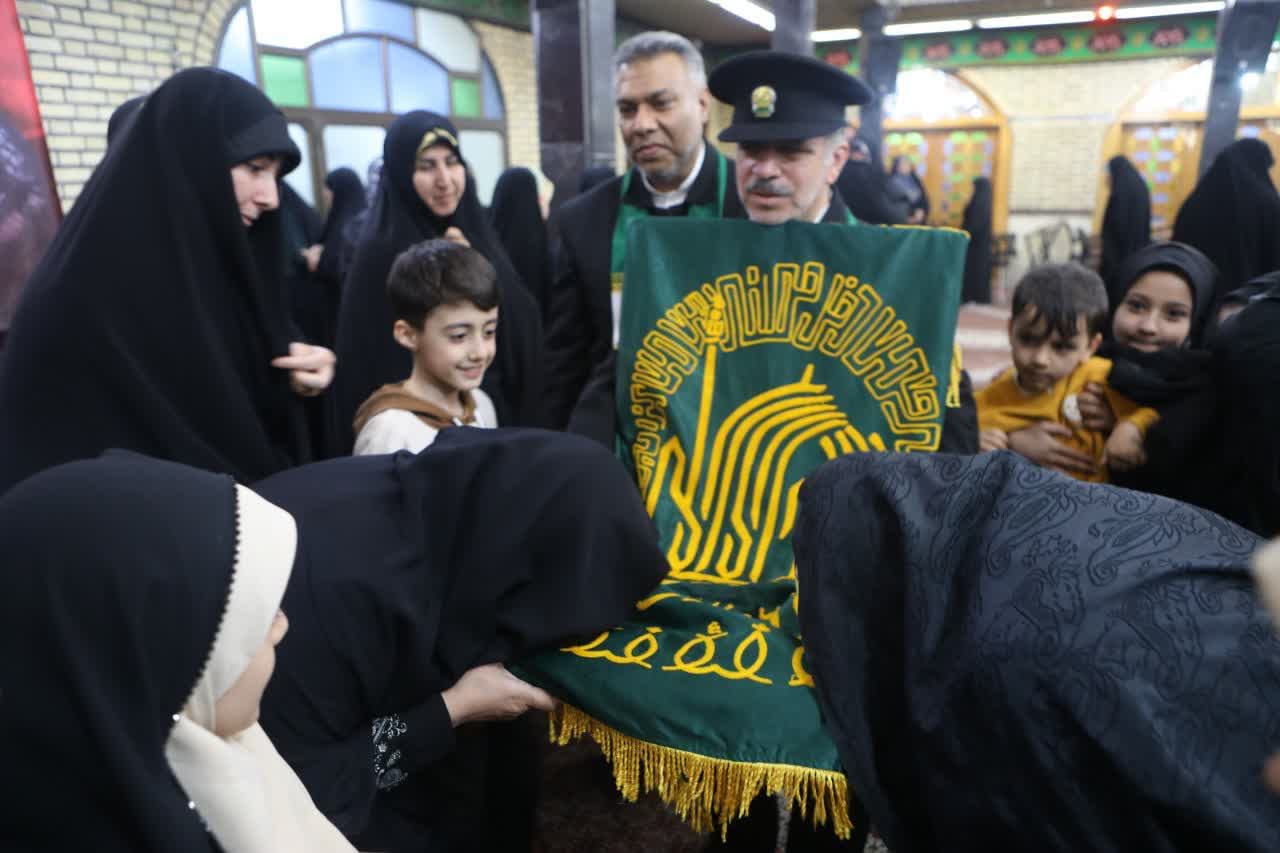 حضور کاروان زیر سایه خورشید در حسینیه اعظم زنجان
