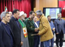 تجلیل از خادم افتخاری حسینیه اعظم زنجان آقای الیاس علی‌محمدی