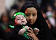 بخشی از تصاویر مراسم شیرخوارگان محرم الحرام ۱۴۴۸