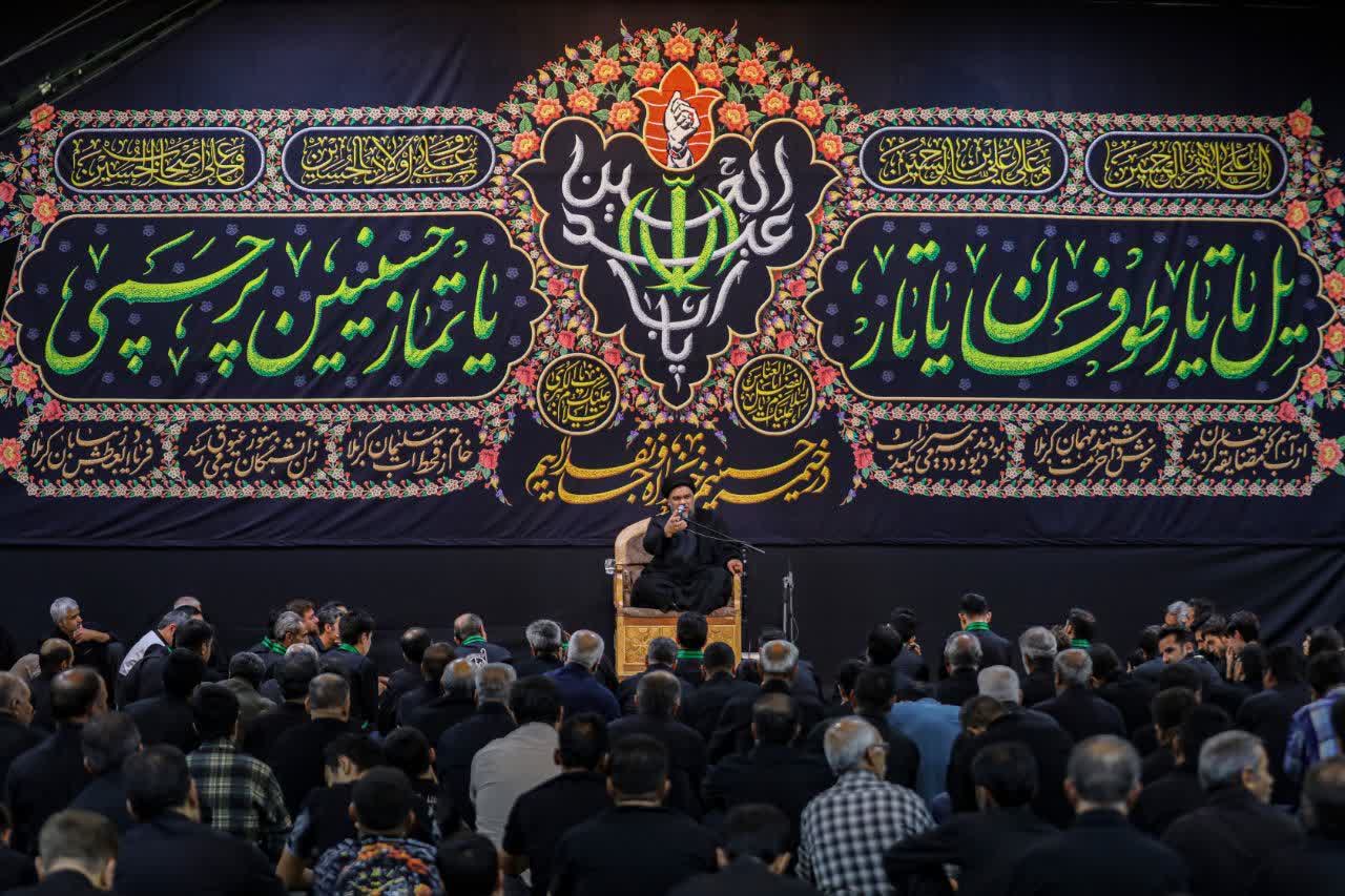 مراسم عزاداری شب پنجم محرم‌الحرام ۱۴۴۸