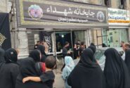 برپایی موکب پذیرایی شهدای حسینیه اعظم زنجان در ایام سوگواری آخر ماه صفر
